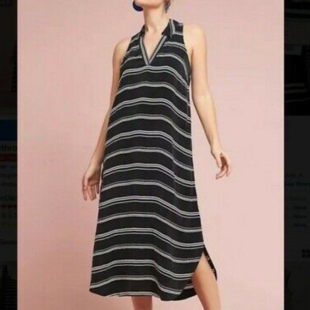 Anthropologie Postmark Midi Shift Maxi Dre…